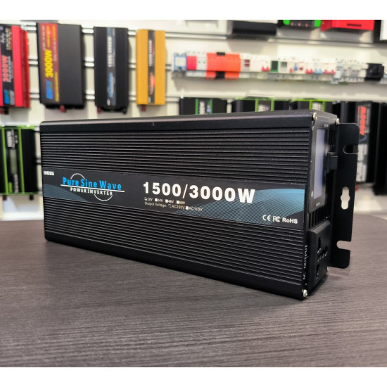 Инвертор 1500W Houli LCD