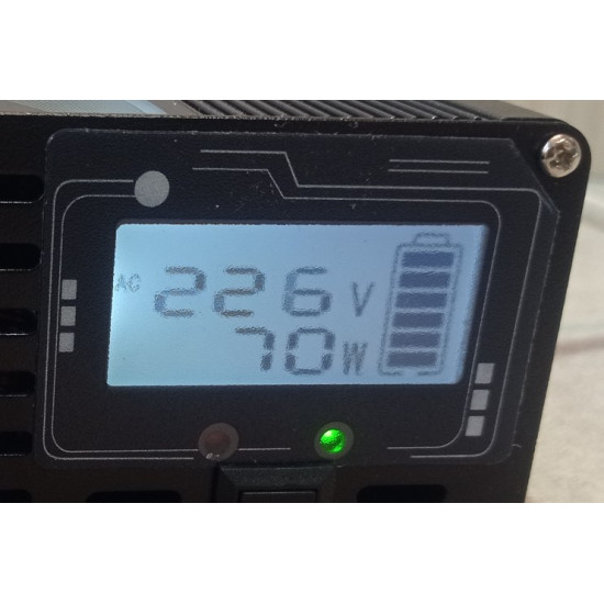 Инвертор 1500W Houli LCD