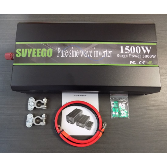 Инвертор 1500W Suyeego LCD