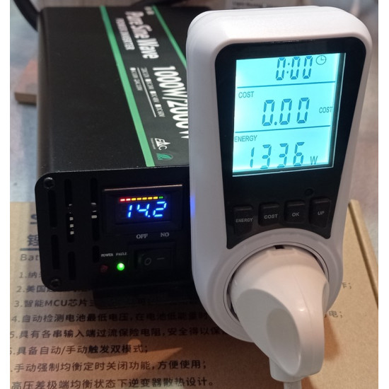 Инвертор 1000W Houli LCD