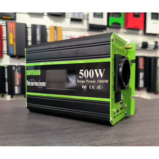 Инвертор 500W Suyeego LCD