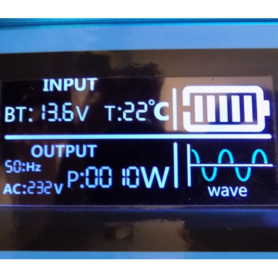 Инвертор 2500W Suyeego LCD RC