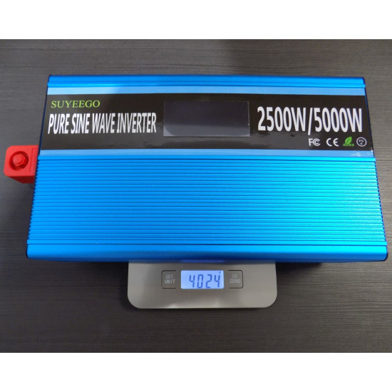 Инвертор 2500W Suyeego LCD RC