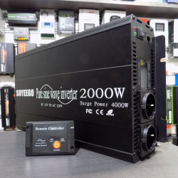 Инвертор 2000W Suyeego RC LCD Brass