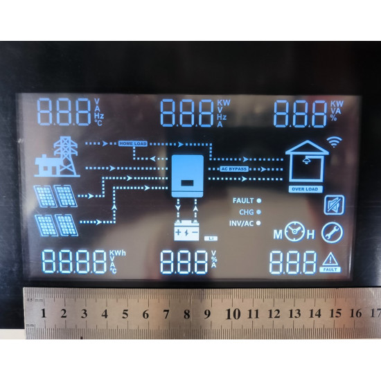 Хибриден инвертор/UPS 5500W 48V Suyeego Wi-Fi