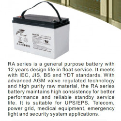 Акумулатор AGM 100ah Ritar