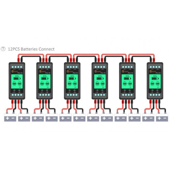 Изравнител за акумулатори 10А Mazava PLC-10