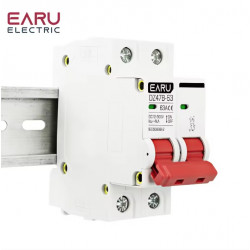 Автоматичен предпазител DC 2P 1000V EARU до 63A