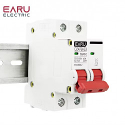 Автоматичен предпазител DC 2P 1000V EARU до 63A