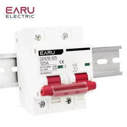 Автоматичен предпазител DC 2P 1000V EARU до 125A