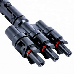 Комплект конектори MC4 - Y-branch 3в1 за паралелно свързване на соларни панели