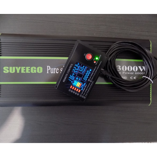 Инвертор 3000W Suyeego RC LCD