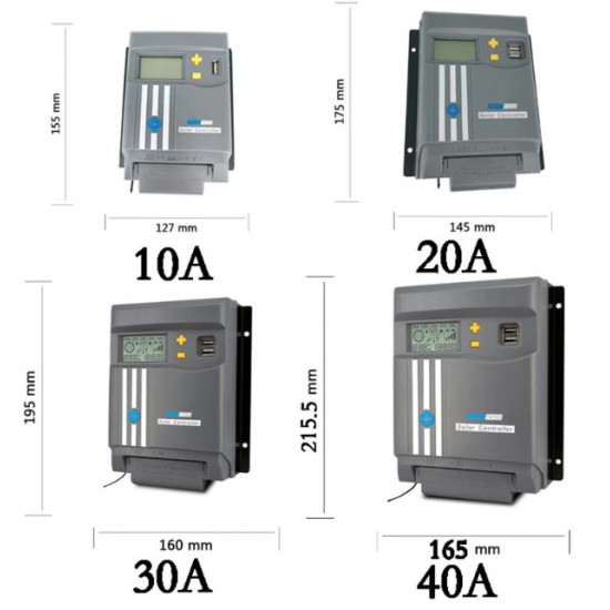 Соларен контролер 30А BT MPPT Hanfei